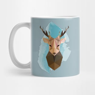 Geometric Reindeer Mug